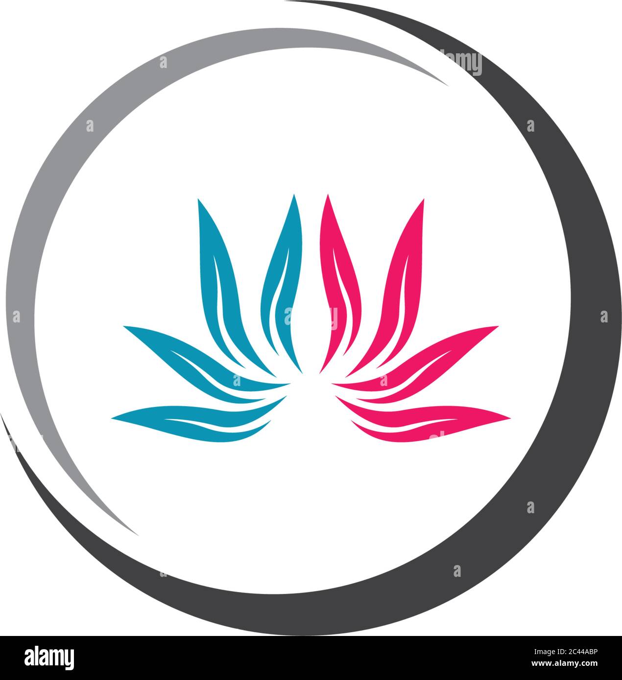 Beauty vector flowers design logo Template icon Stock Vector Image ...