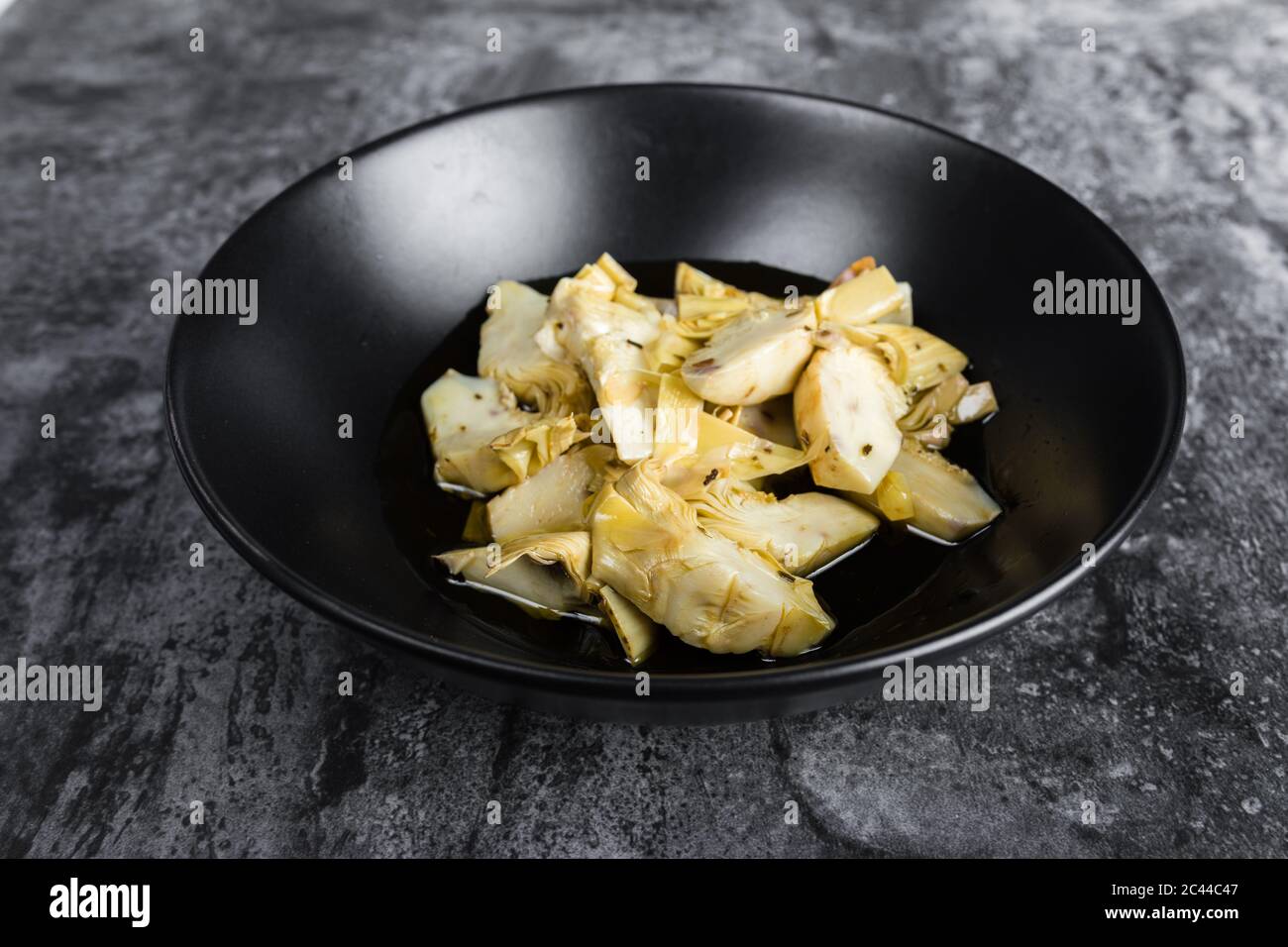 Artichokes in extra virgin olive oil Stock Photo Alamy
