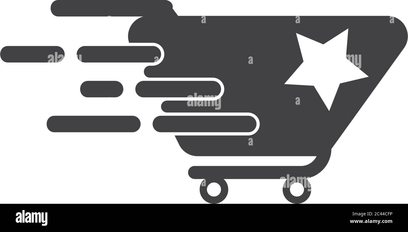 Shop logo template vector icon illustration design Stock Vector