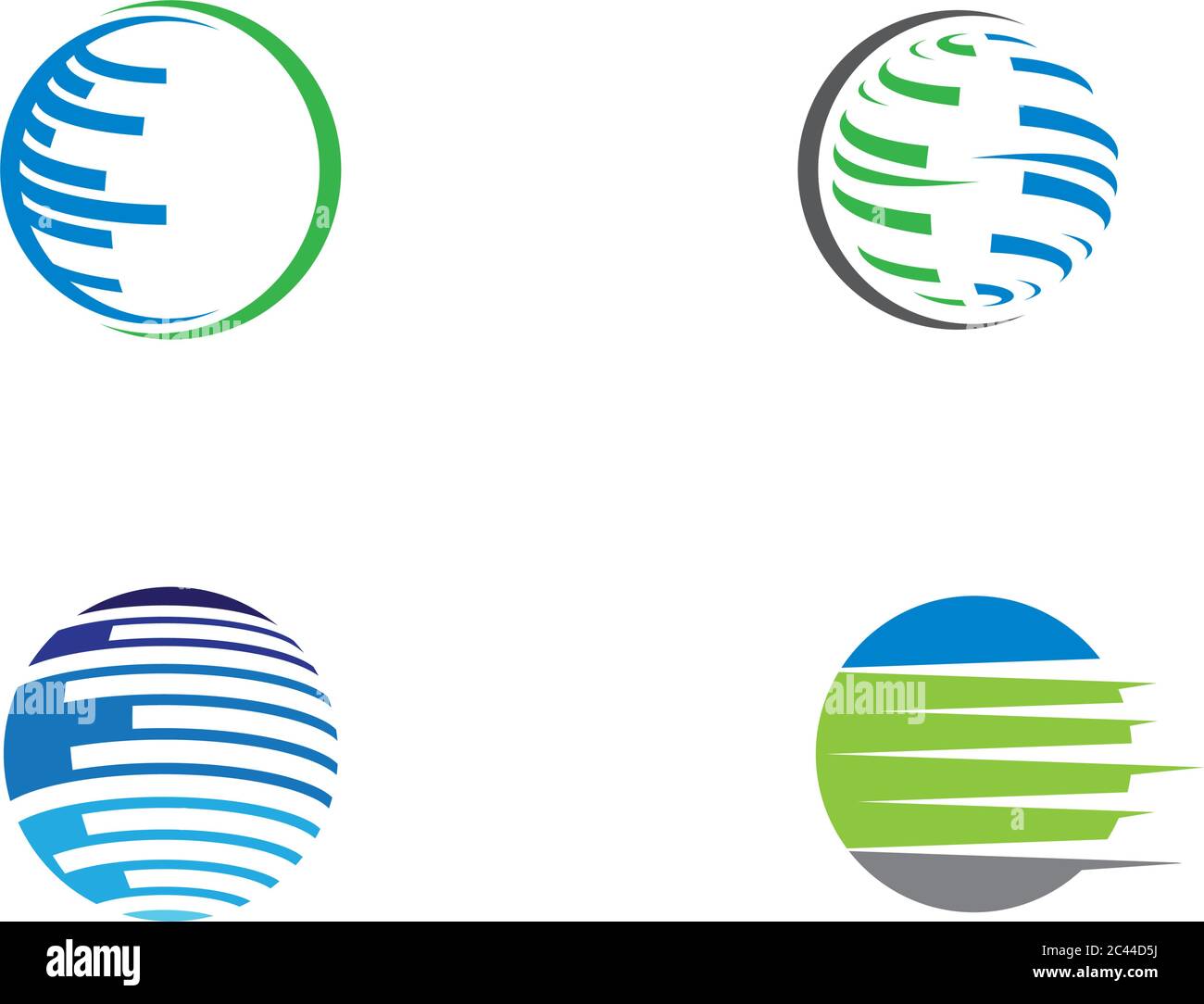Wire world logo template vector icon illustration design Stock Vector