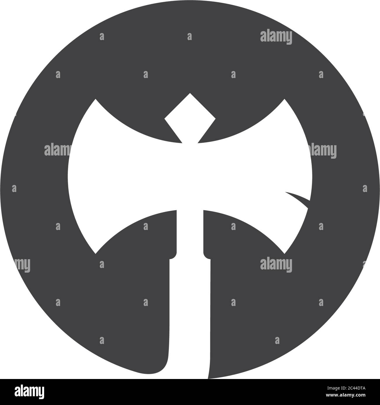 Axe logo template vector icon illustration design Stock Vector