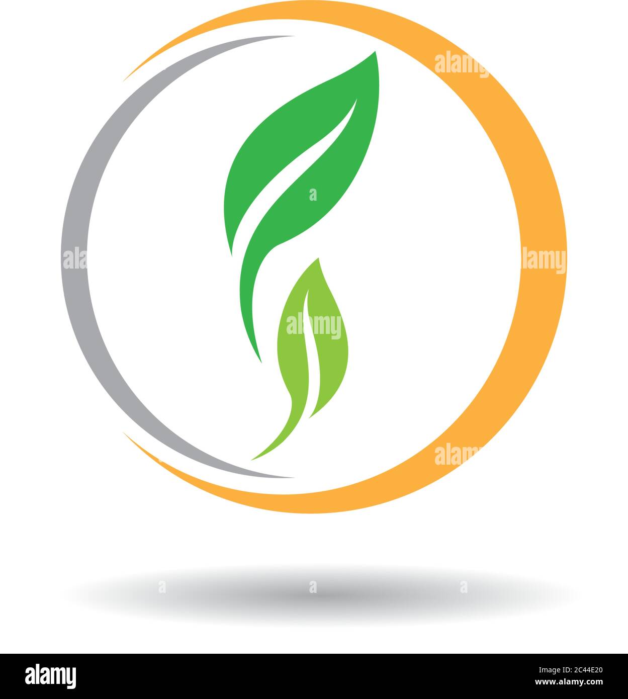 Logos of green leaf ecology nature element vector icon Stock Vector ...