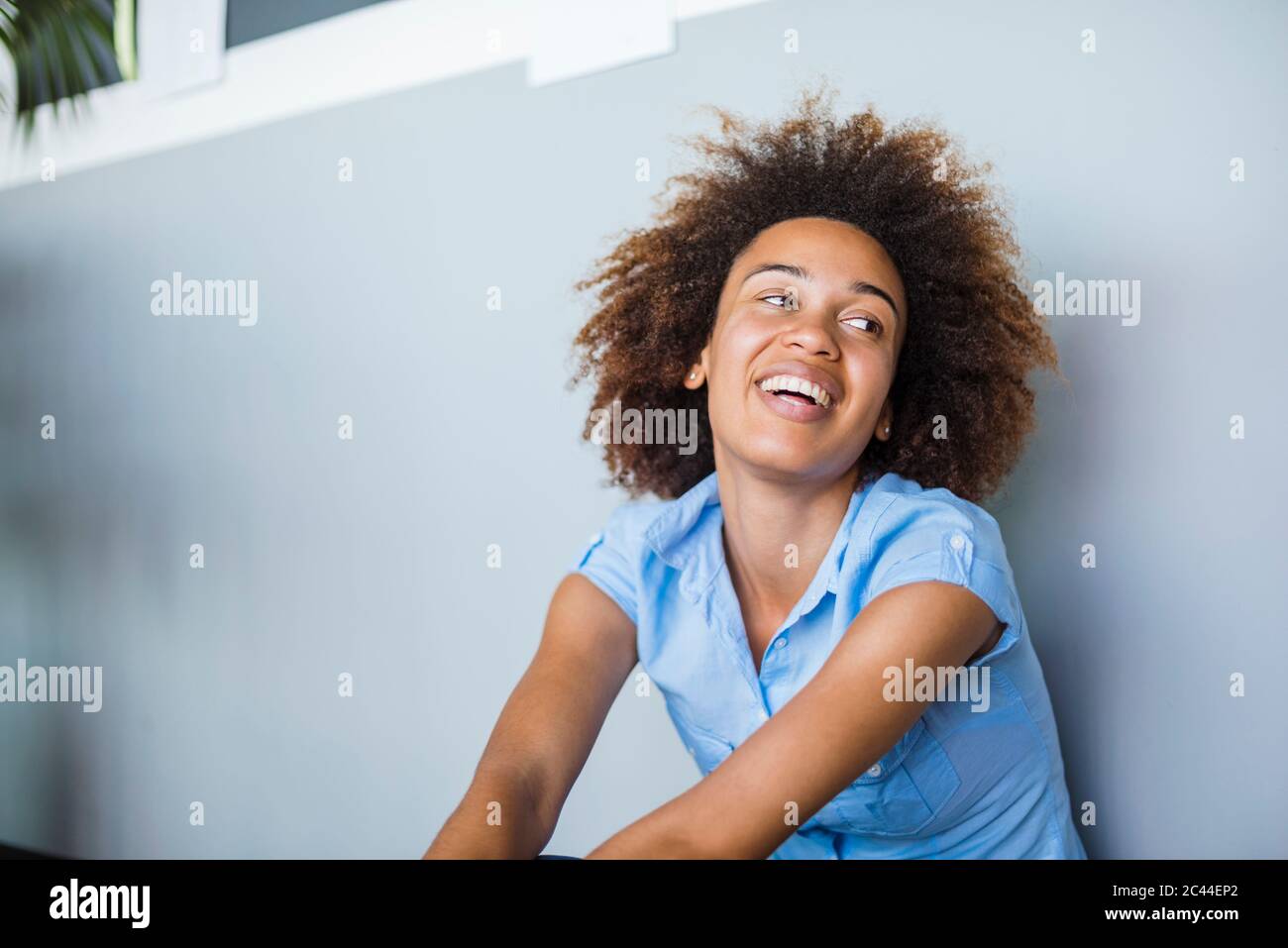 Laughing african american woman on hi-res stock photography and images ...