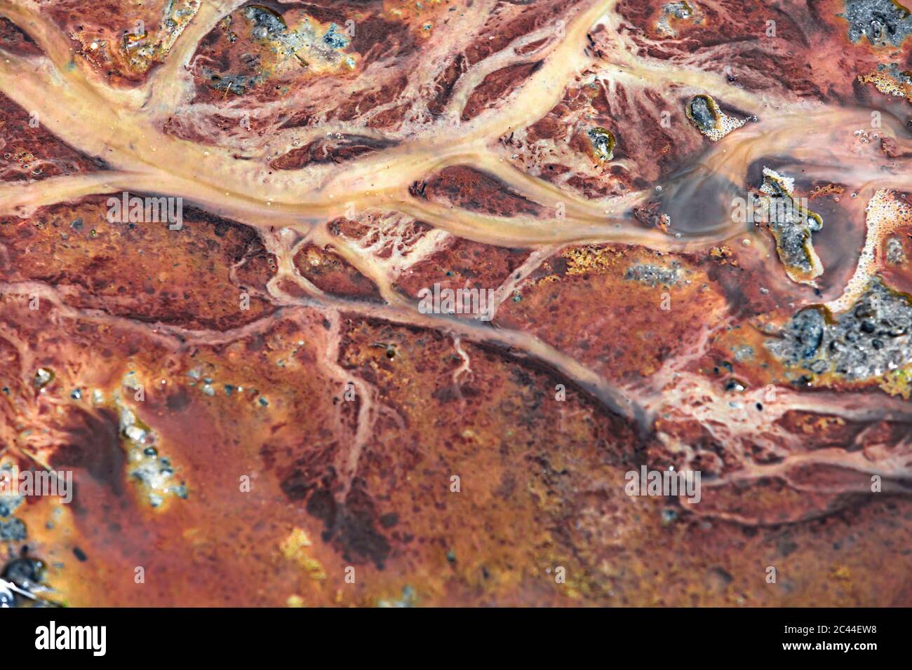 Georgia, Close-up of brown dirty puddle of water Stock Photo - Alamy