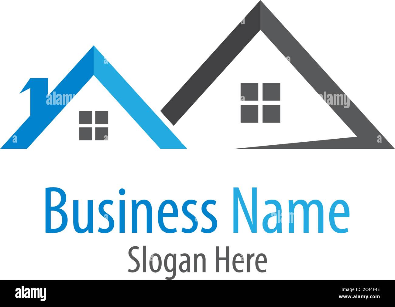 Property logo template vector icon illustration design Stock Vector ...