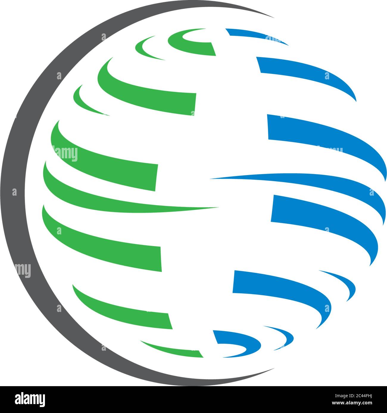 Wire world logo template vector icon illustration design Stock Vector ...
