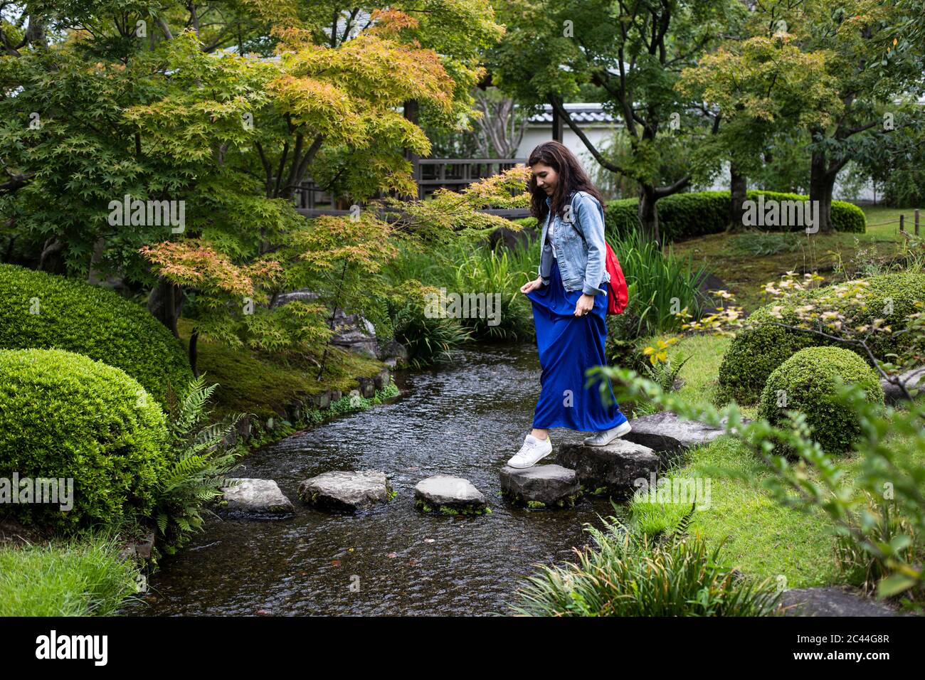 Stepping Stones Garden High Resolution Stock Photography And Images Alamy