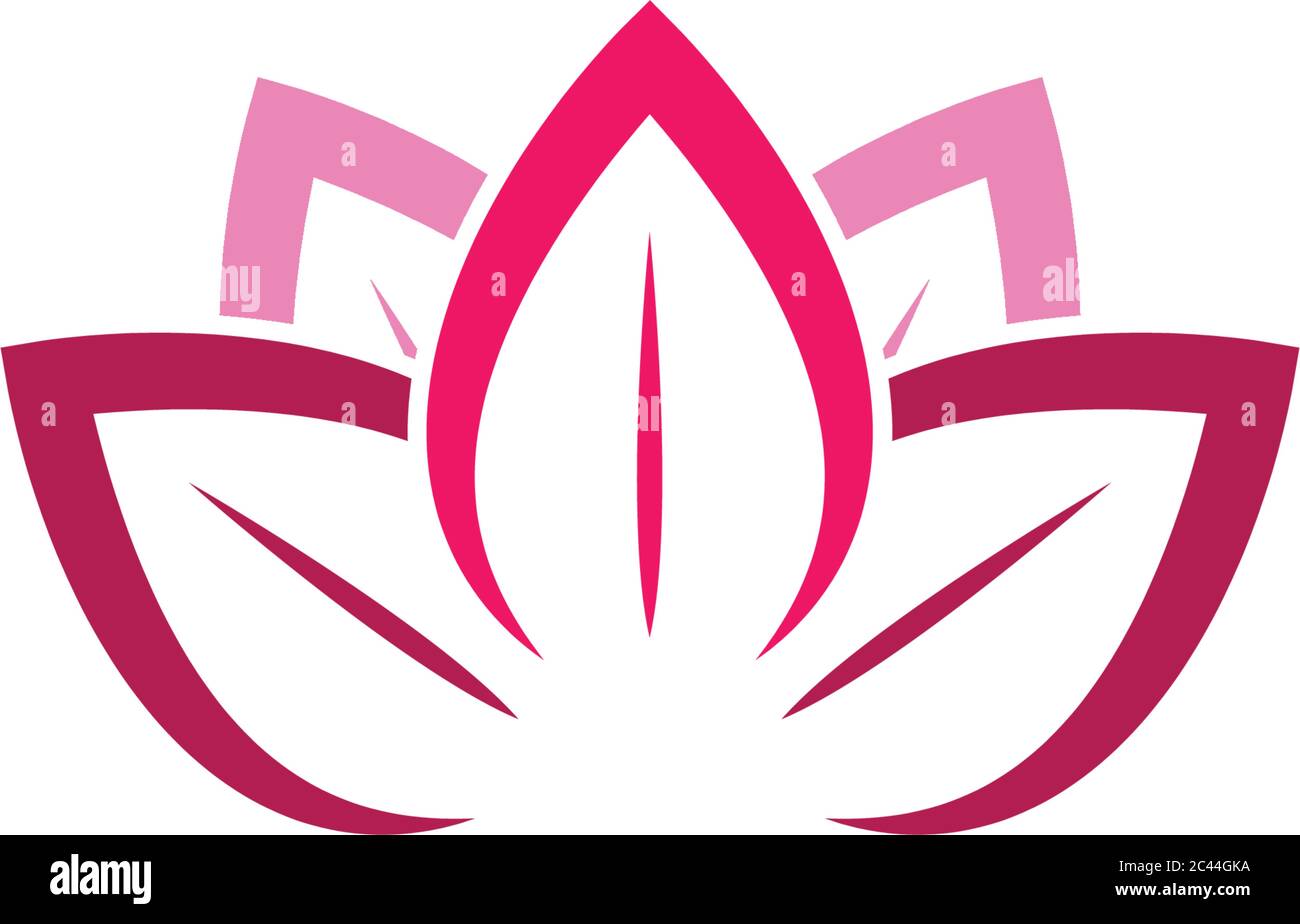 Beauty vector flowers design logo Template icon Stock Vector Image ...