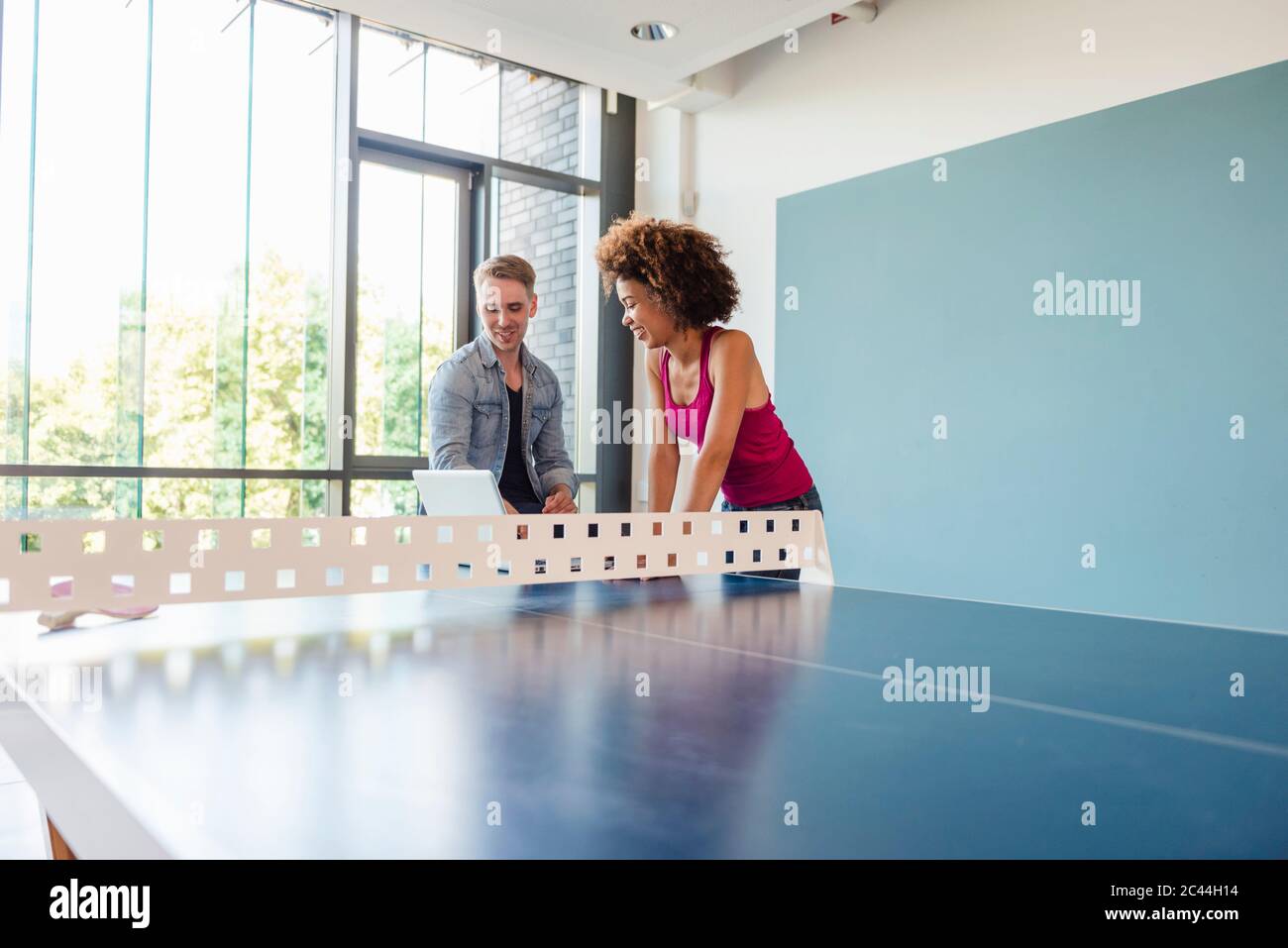 Modern loft office hi-res stock photography and images - Alamy
