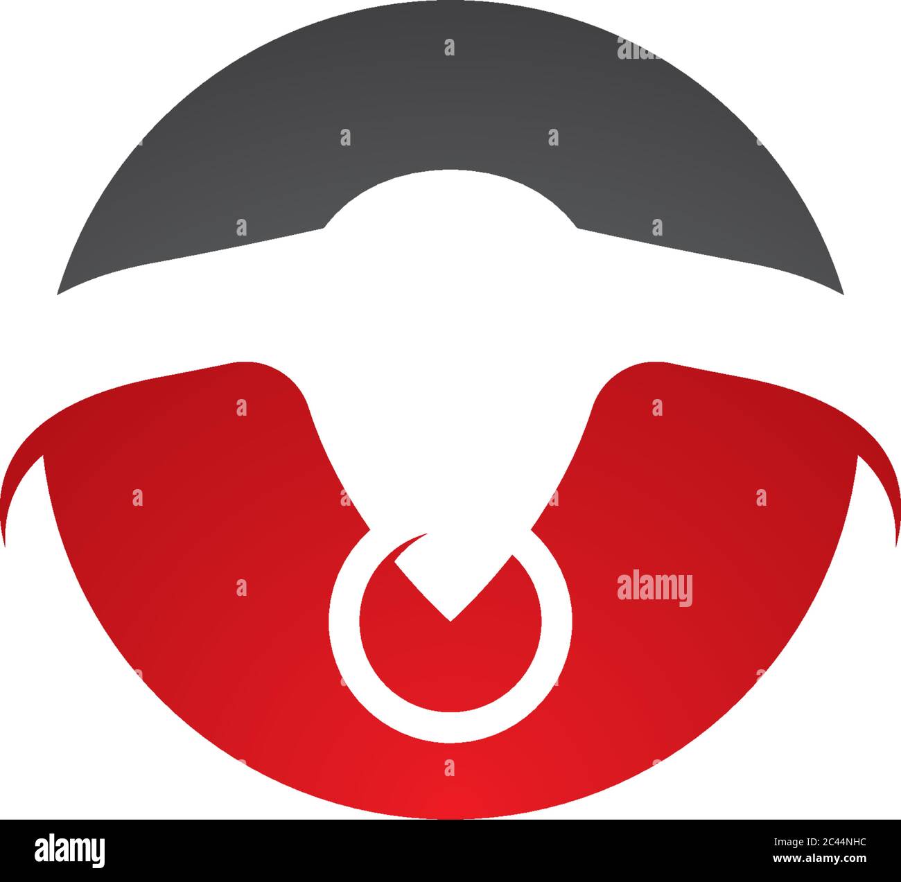 Bull logo template vector icon illustration design Stock Vector