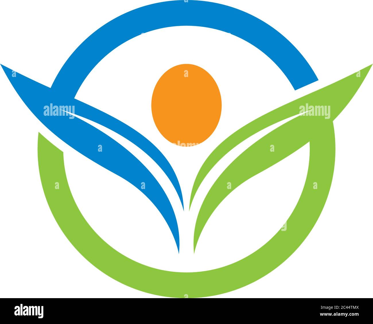 Healthy life logo template vector icon illustration design Stock Vector ...