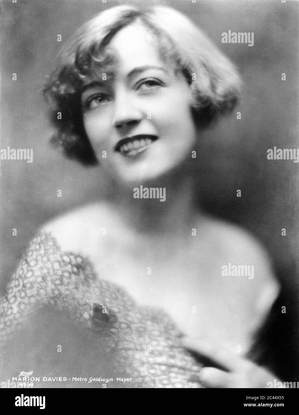 MARION DAVIES Portrait circa 1925 Metro Goldwyn Mayer Publicity Stock Photo