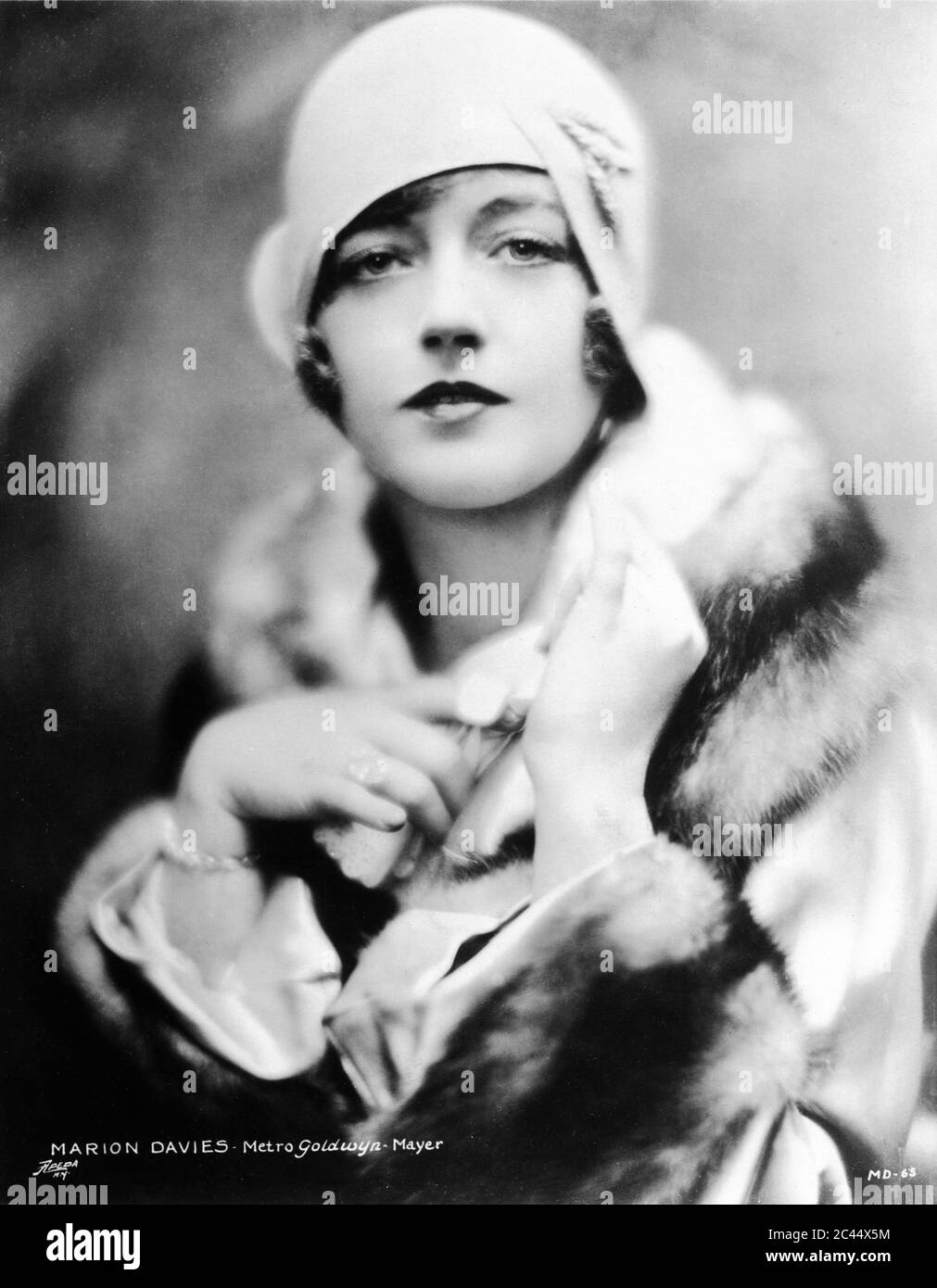 MARION DAVIES Portrait circa 1925 Metro Goldwyn Mayer Publicity Stock Photo