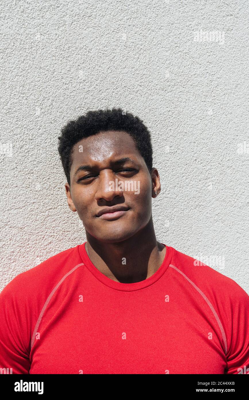 African american sportsman portrait hi-res stock photography and images ...