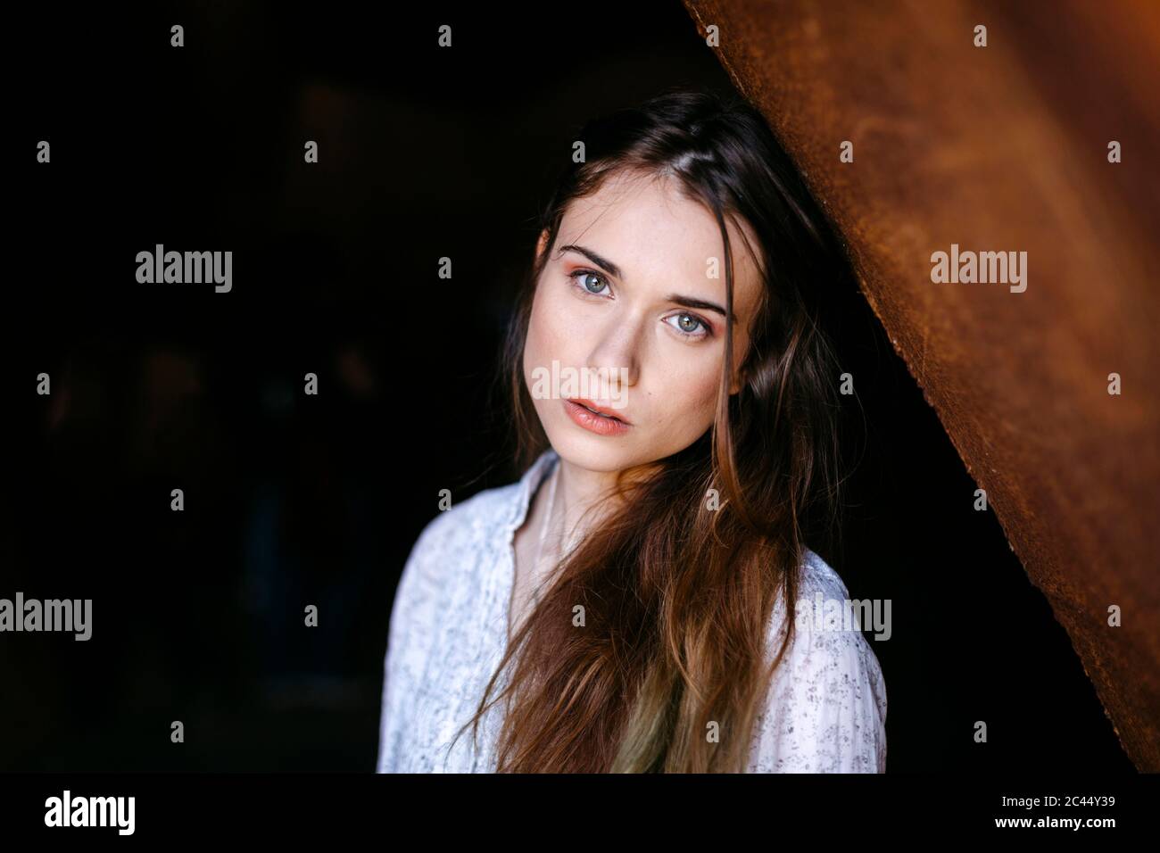 Dark background young hi-res stock photography and images - Alamy