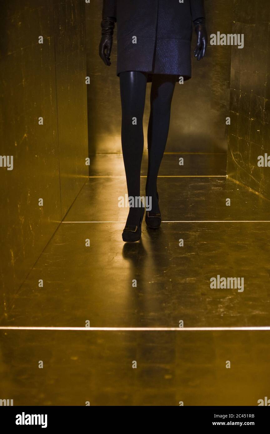 Legs of a mannequin Stock Photo