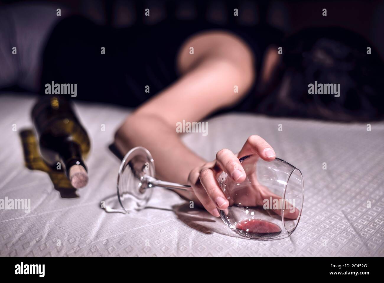 Dirty Girl Wine Glass