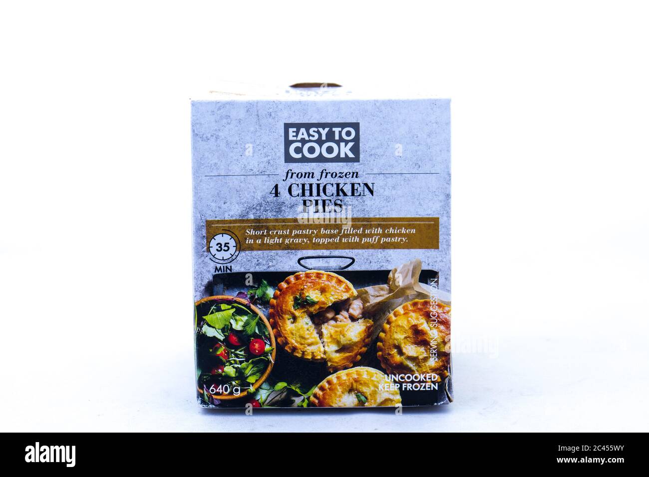 Alberton South Africa Easy To Cook Chicken Pies From Woolworths Food Isolated On A Clear Background Image With Copy Space Stock Photo Alamy
