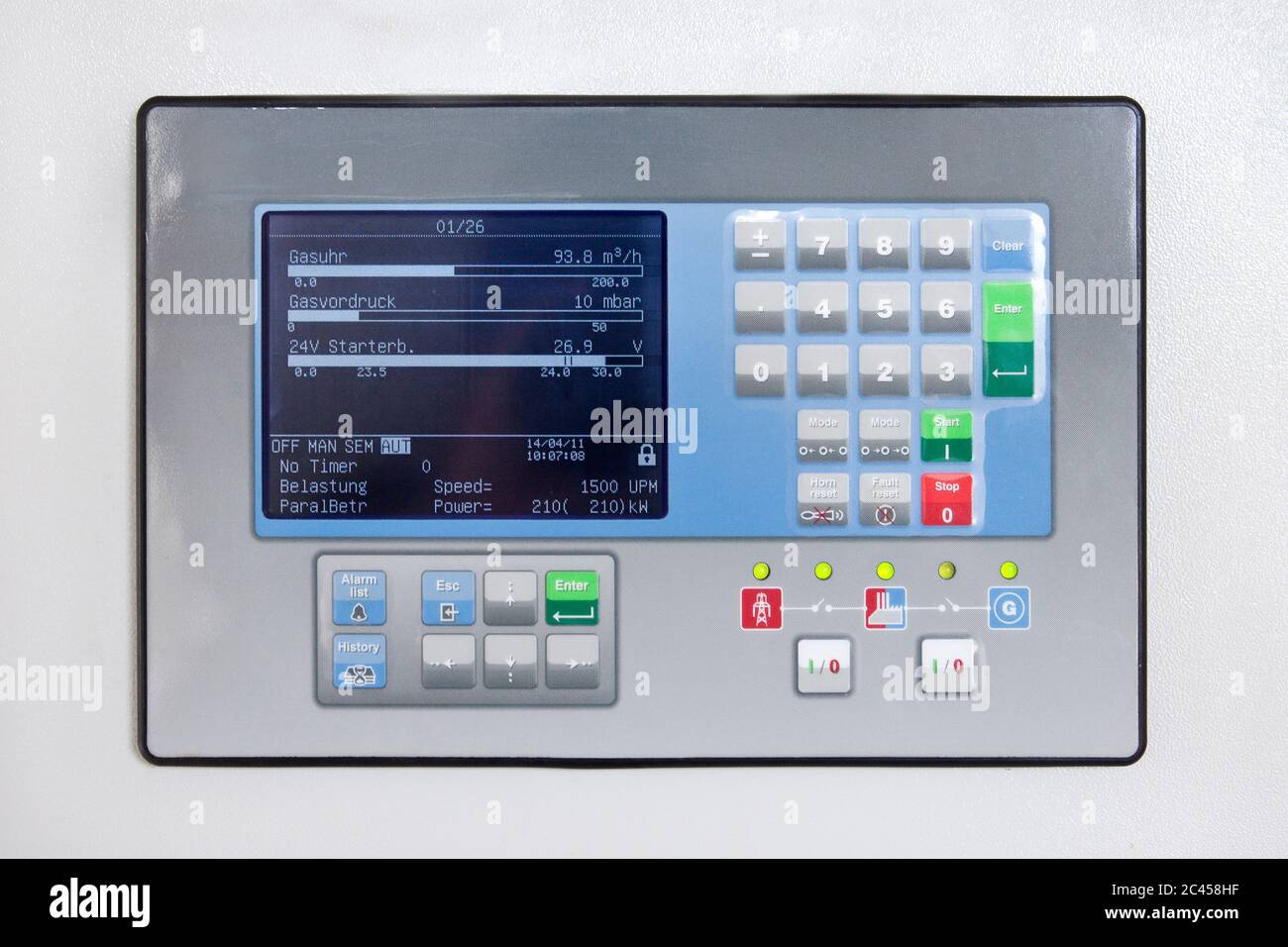 attendant control lcd panel in stock