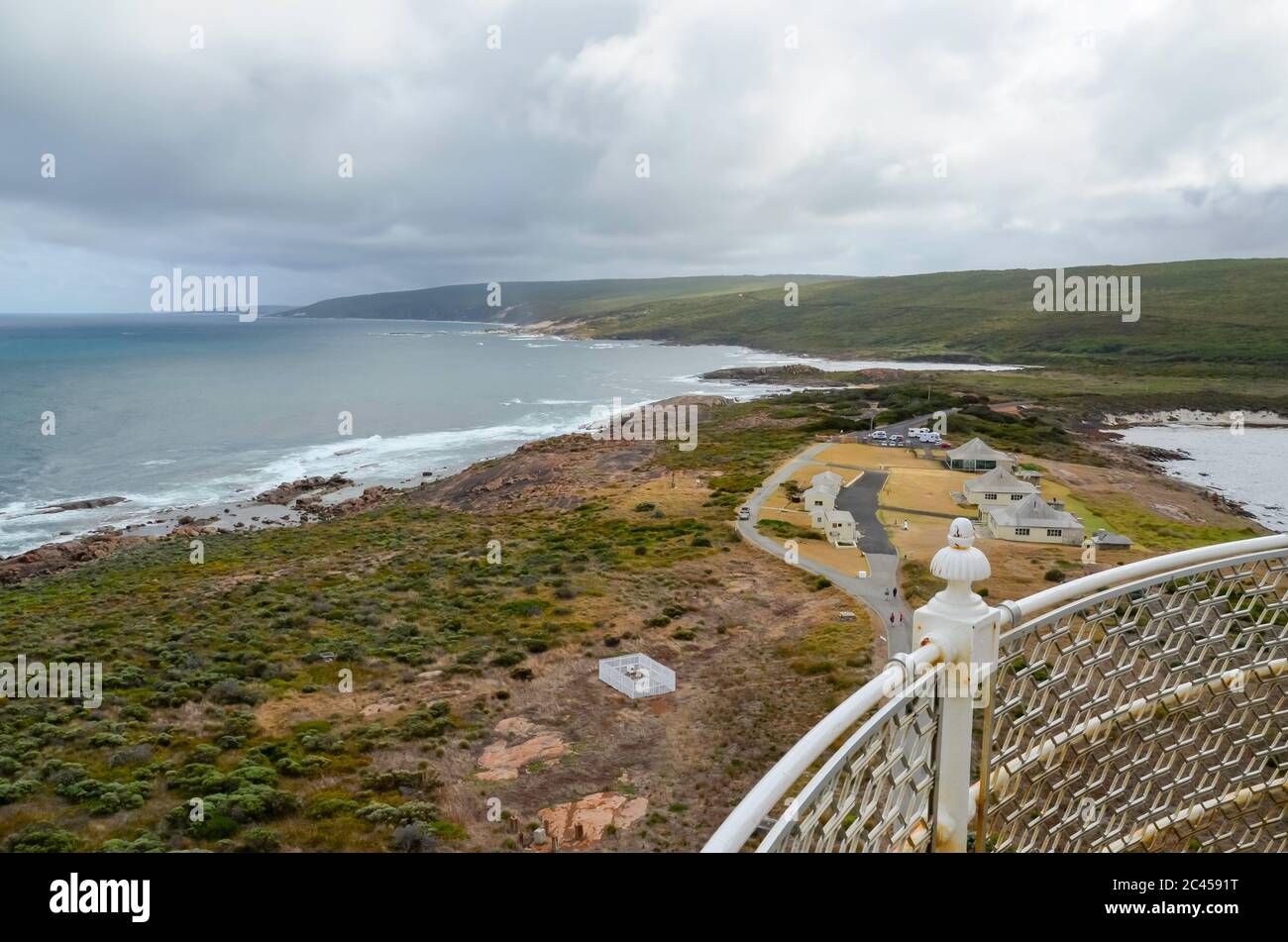 The Cape Leeuwin Lighthouse was constructed in 1895 and marks the most