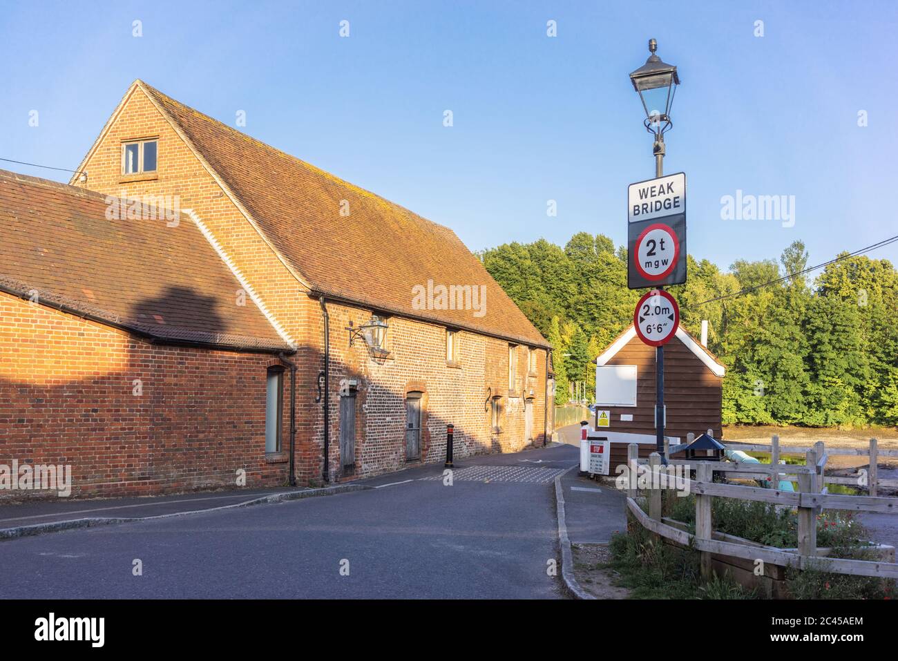 Eling Tide Mill a grade ii listed building museum in Eling part of