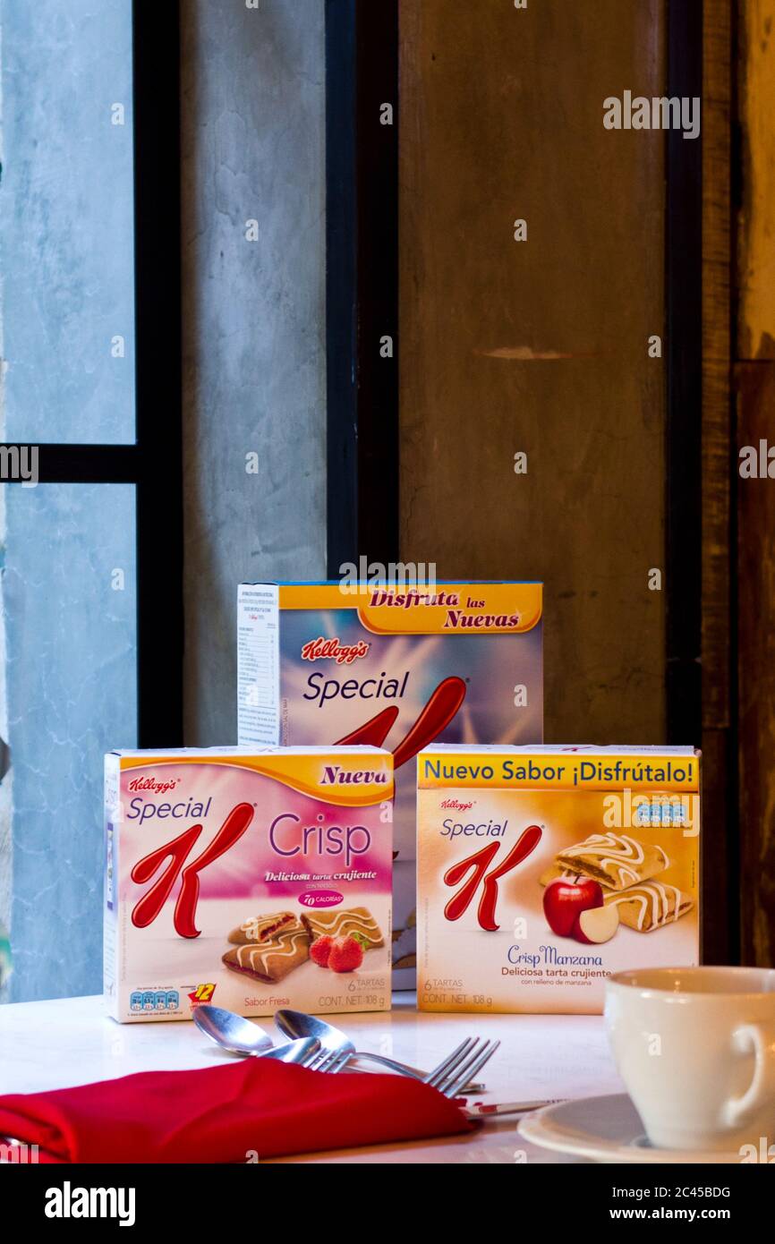 Kellogs cereal, an American multinational food manufacturing company