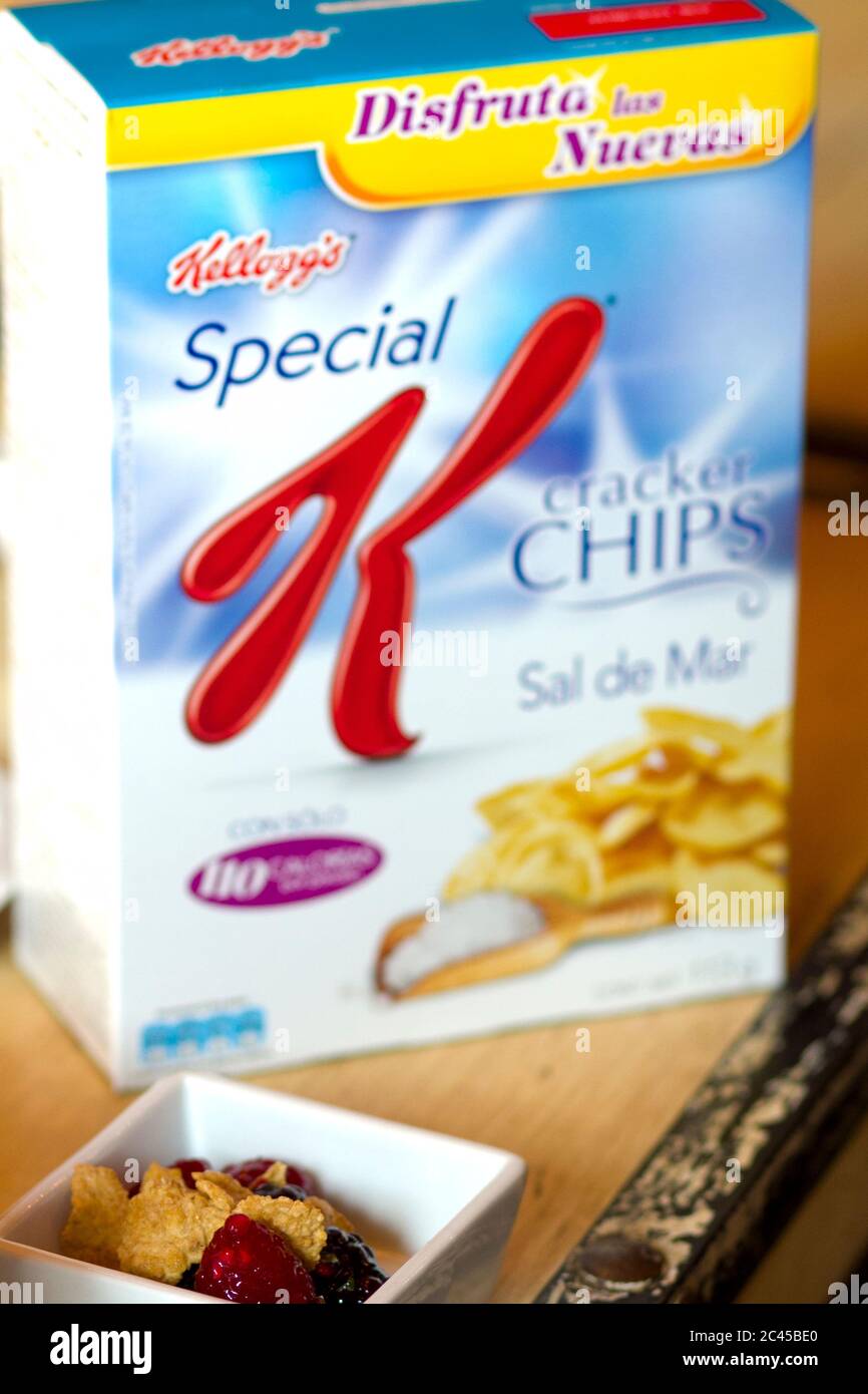 Kellogs cereal, an American multinational food manufacturing company