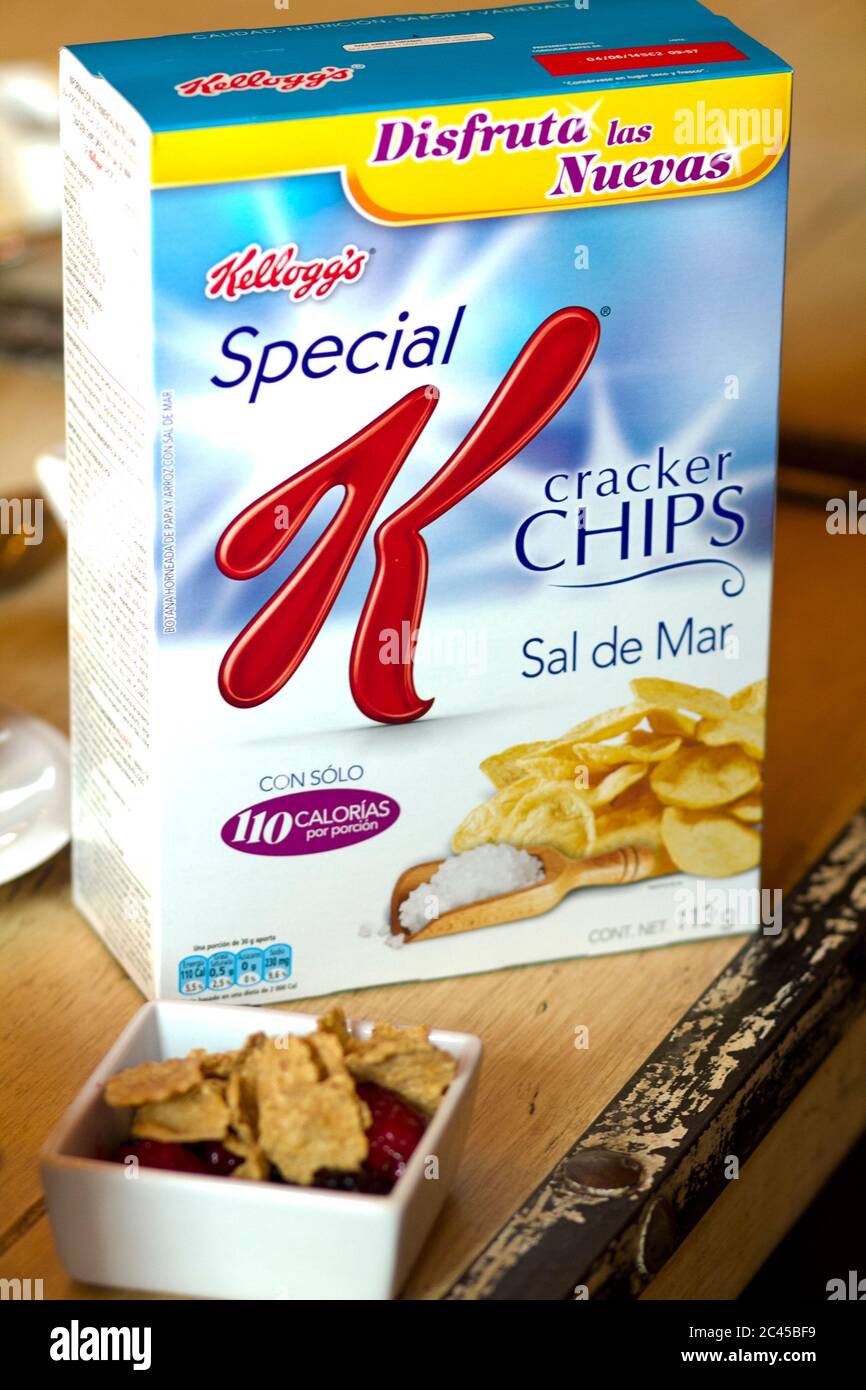 Kellogs cereal, an American multinational food manufacturing company