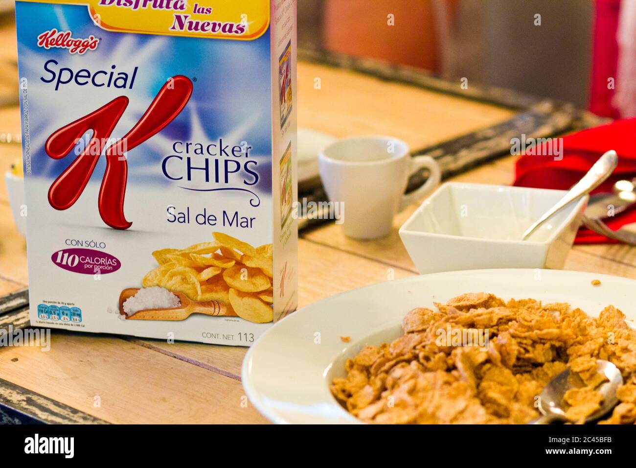 Kellogs cereal, an American multinational food manufacturing company