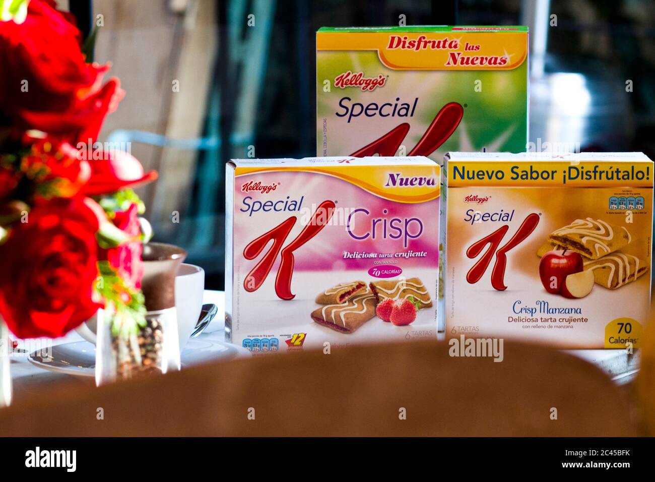 Kellogs cereal, an American multinational food manufacturing company