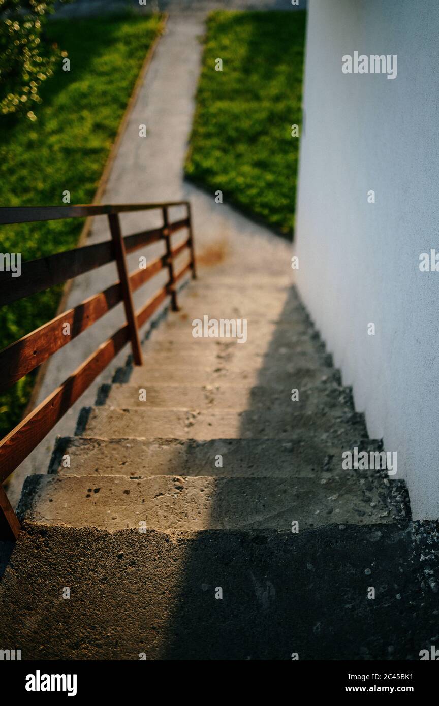 Rusted balcony rail hi-res stock photography and images - Alamy
