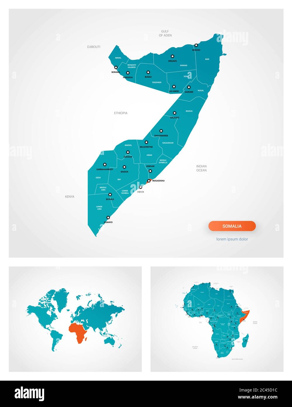 Editable Template Of Map Of Somalia With Marks Somalia On World Map Editable Template Of Map Of Somalia With Marks Somalia On World Map And On Africa Map 2C45D1C