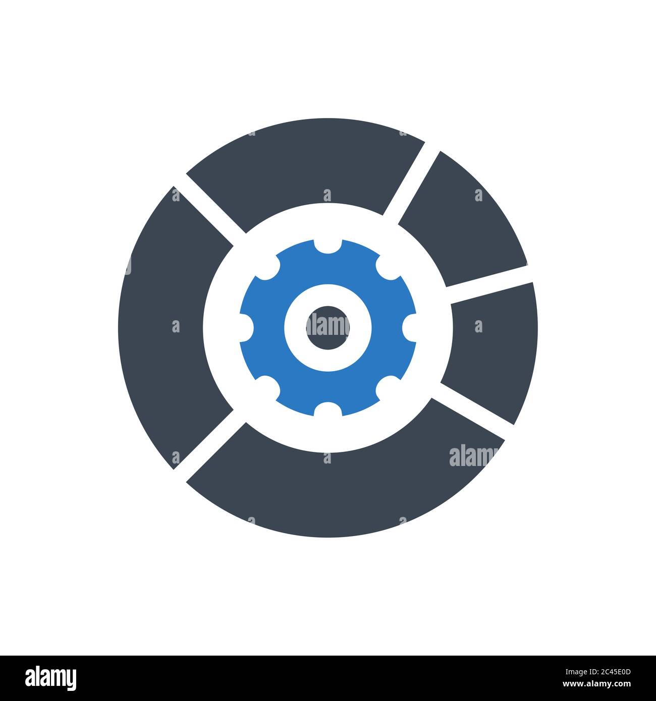 Data Menagement Vector Glyph Icon Stock Vector