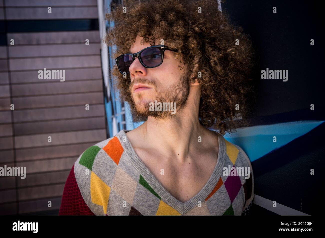 Full curly beard hi-res stock photography and images - Alamy