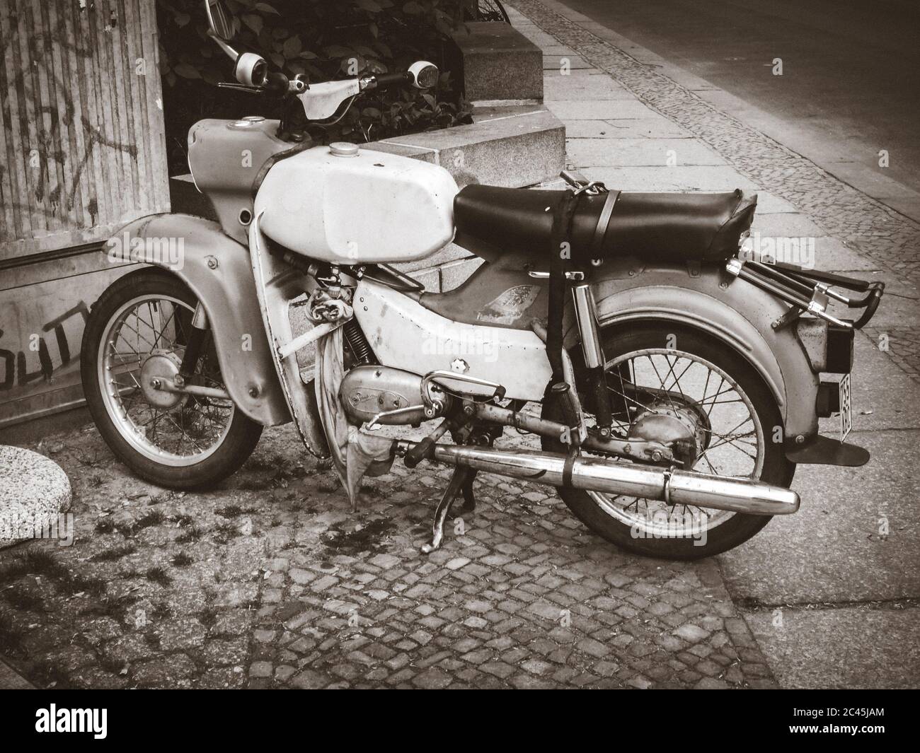 Motorcycle Simson in Berlin, Classic Days 2022, Germany Stock Photo - Alamy