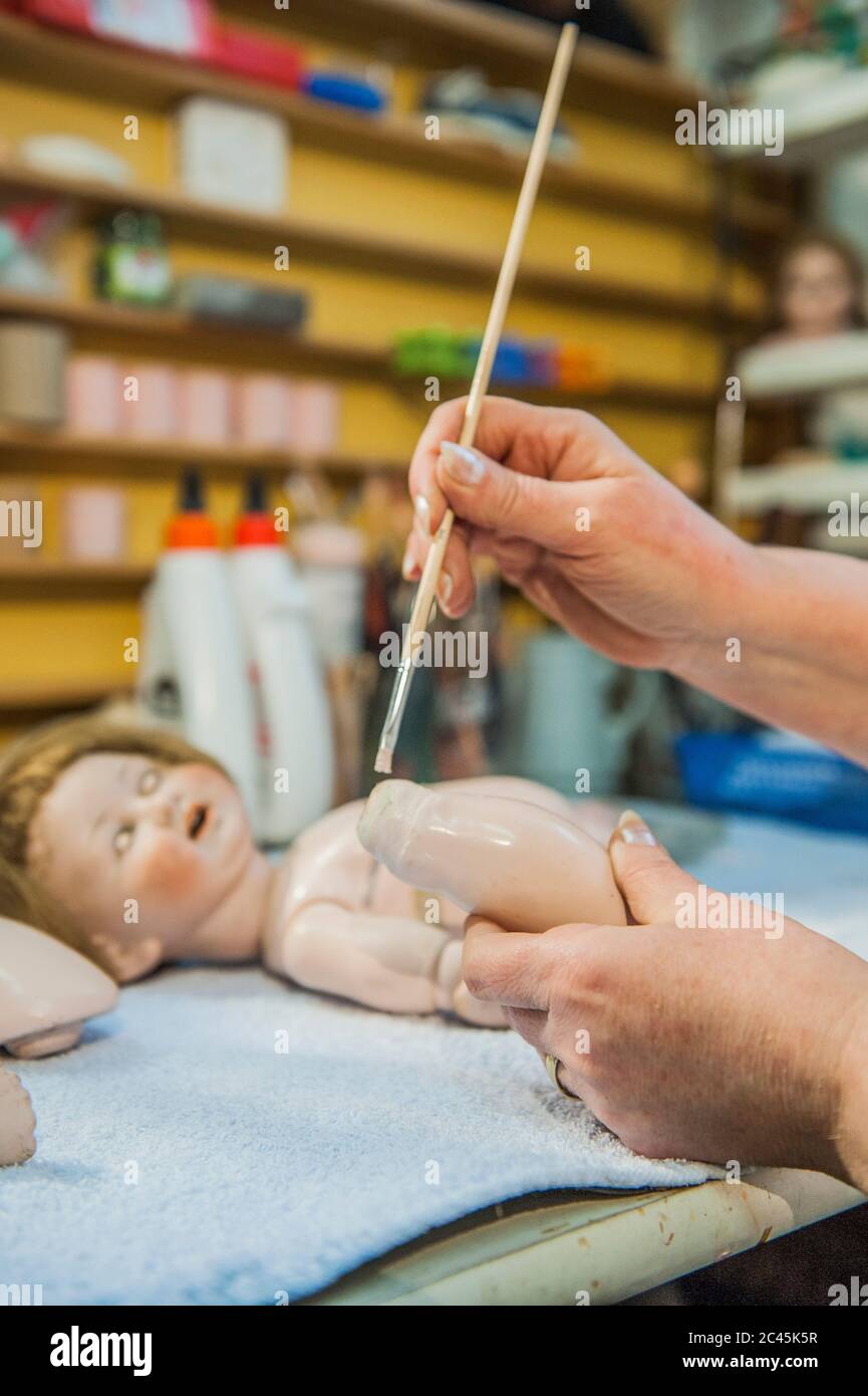 Doll repair hires stock photography and images Alamy