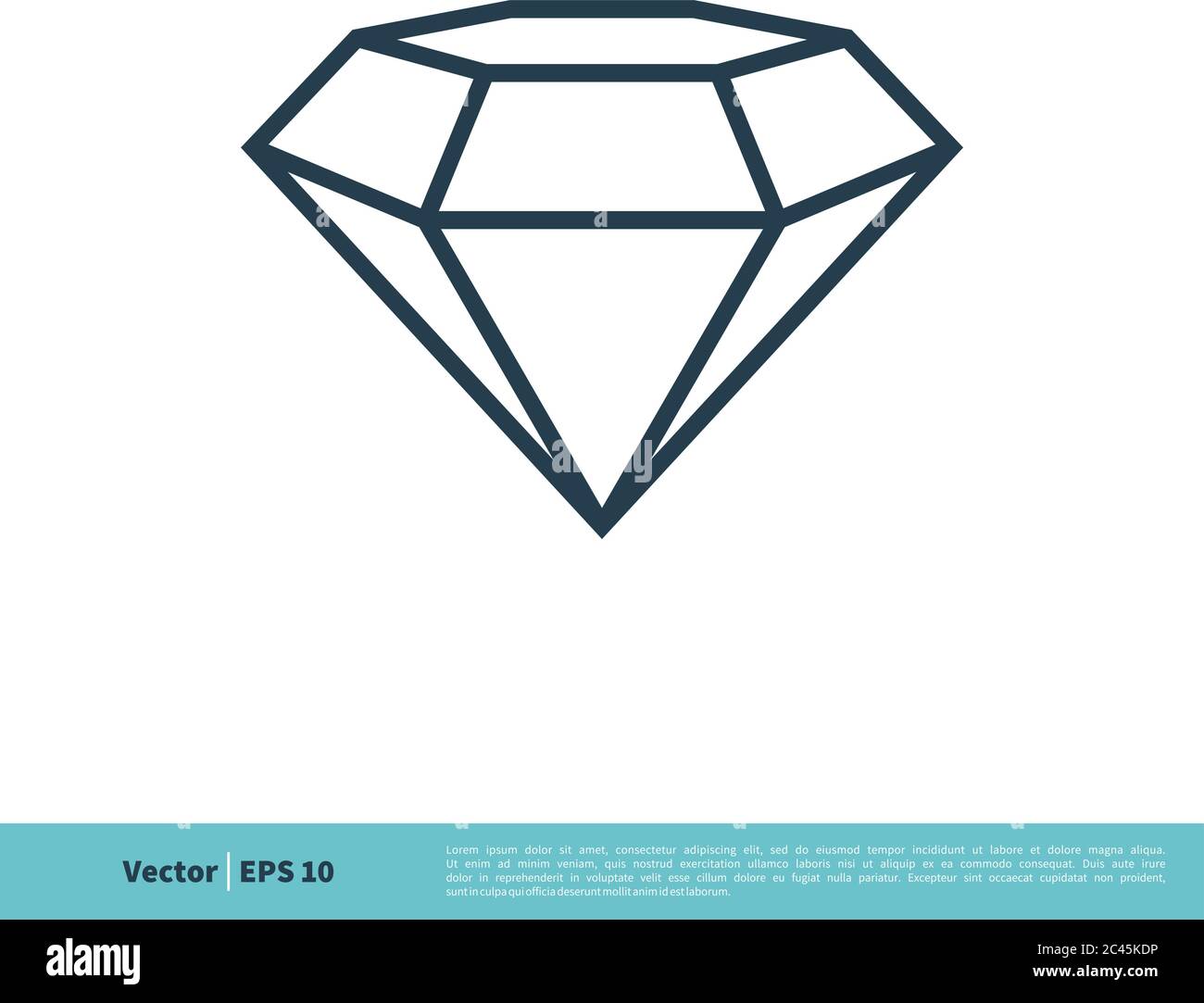 Diamond Icon Vector Logo Template Illustration Design. Vector EPS 10 ...