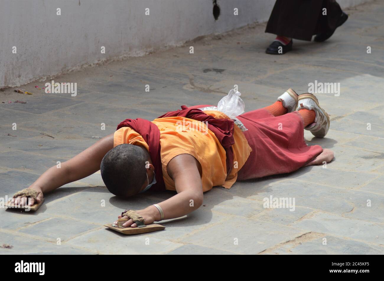 Boudhanath stupa, Kathmandu, Nepal Stock Photo