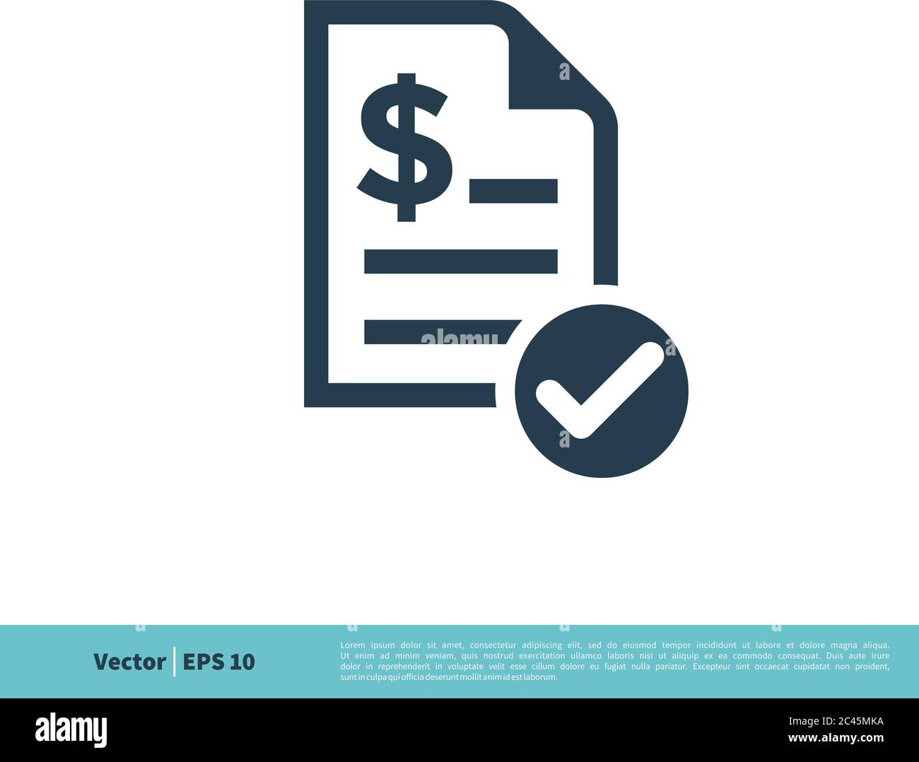 Paper / Document Icon Vector Logo Template Illustration Design. Vector EPS 10. Stock Vector