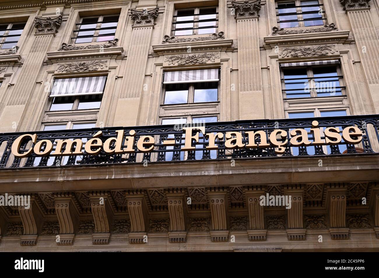 Comédie française, state theatre in Paris Stock Photo - Alamy
