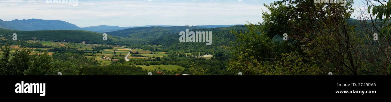 Scenics North Istria Stock Photo