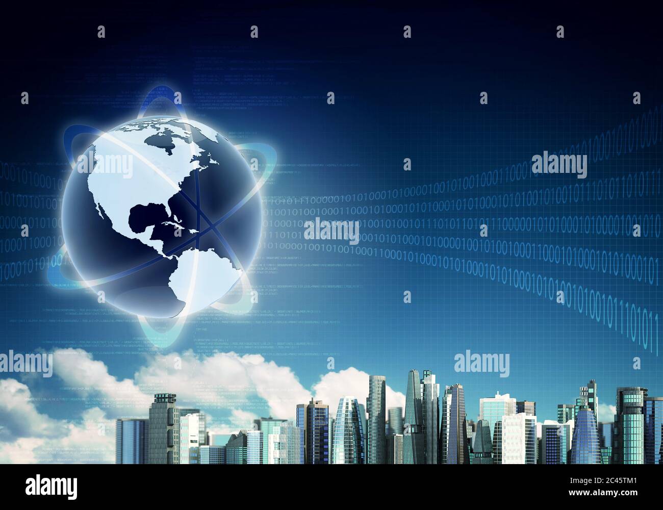 Internet Concept Background Stock Photo