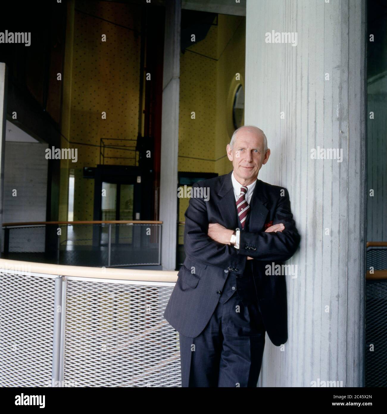 Ludwig-Georg Braun - Chairman of the Board of B.Braun Melsungen AG - President of the Dt. Chamber of Industry and Commerce Stock Photo