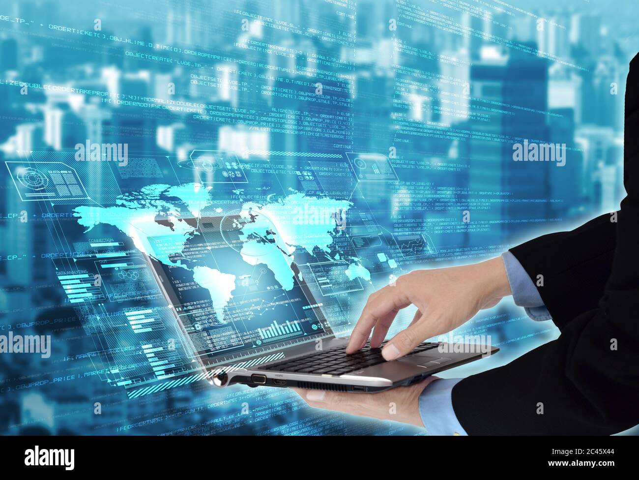 Internet Programming Technology Concept Stock Photo - Alamy