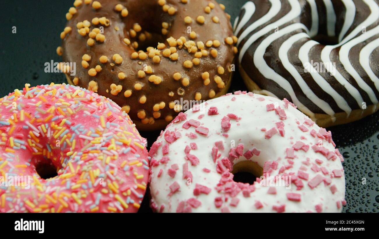 Sweet doughnuts hi-res stock photography and images - Alamy