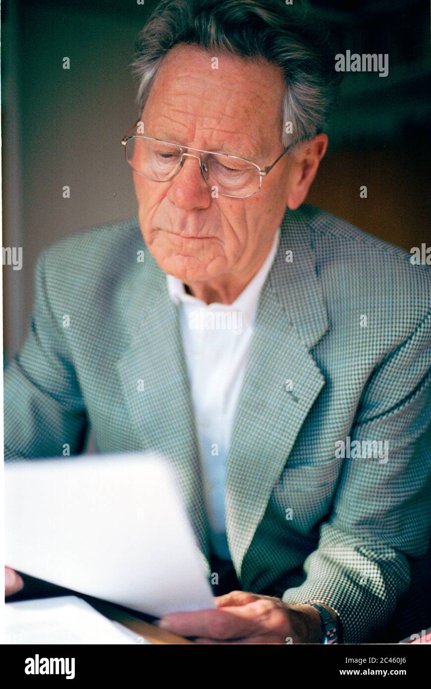 Hans Küng, writer Stock Photo