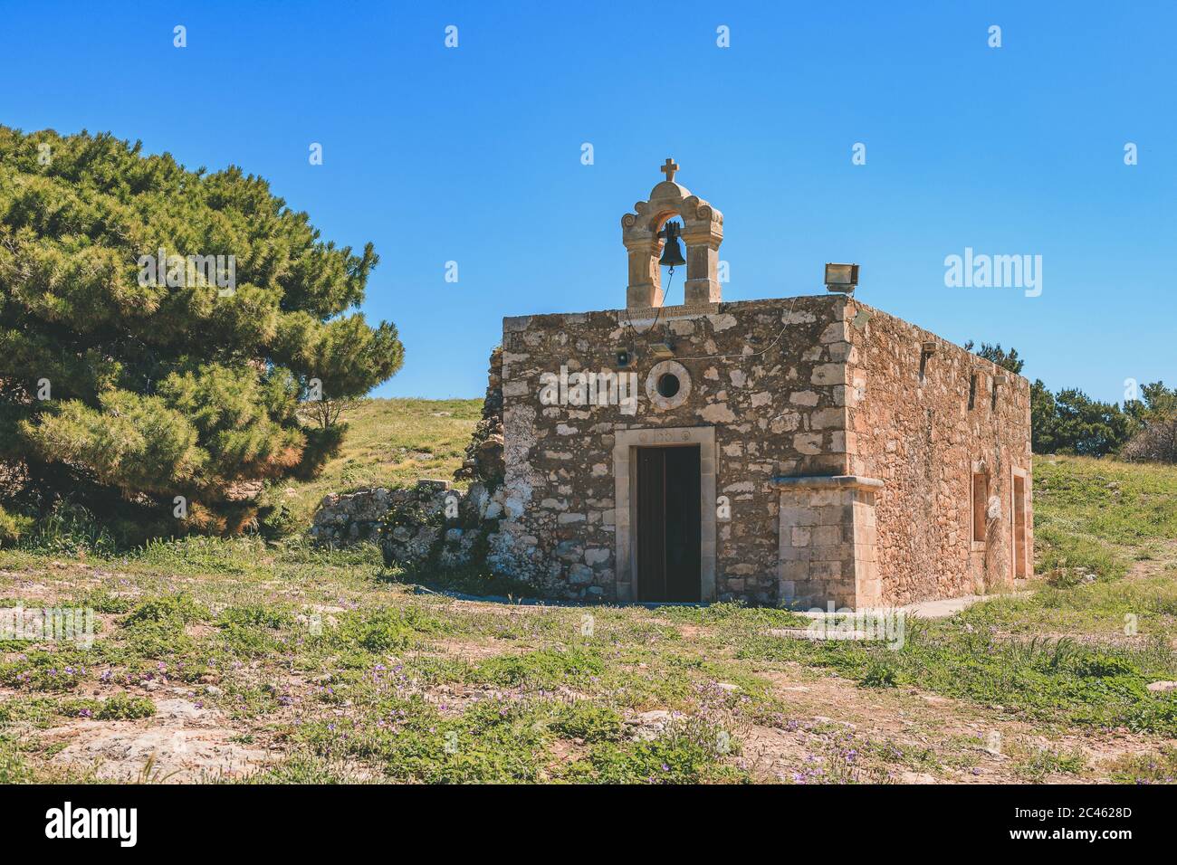Medieval church in Rethymno Stock Photo - Alamy