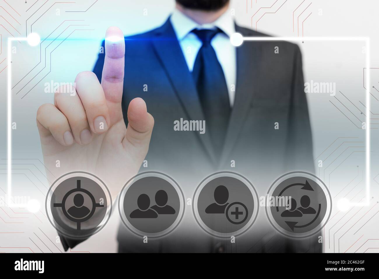 Information Digital Technology Network Connection Infographic Elements ...