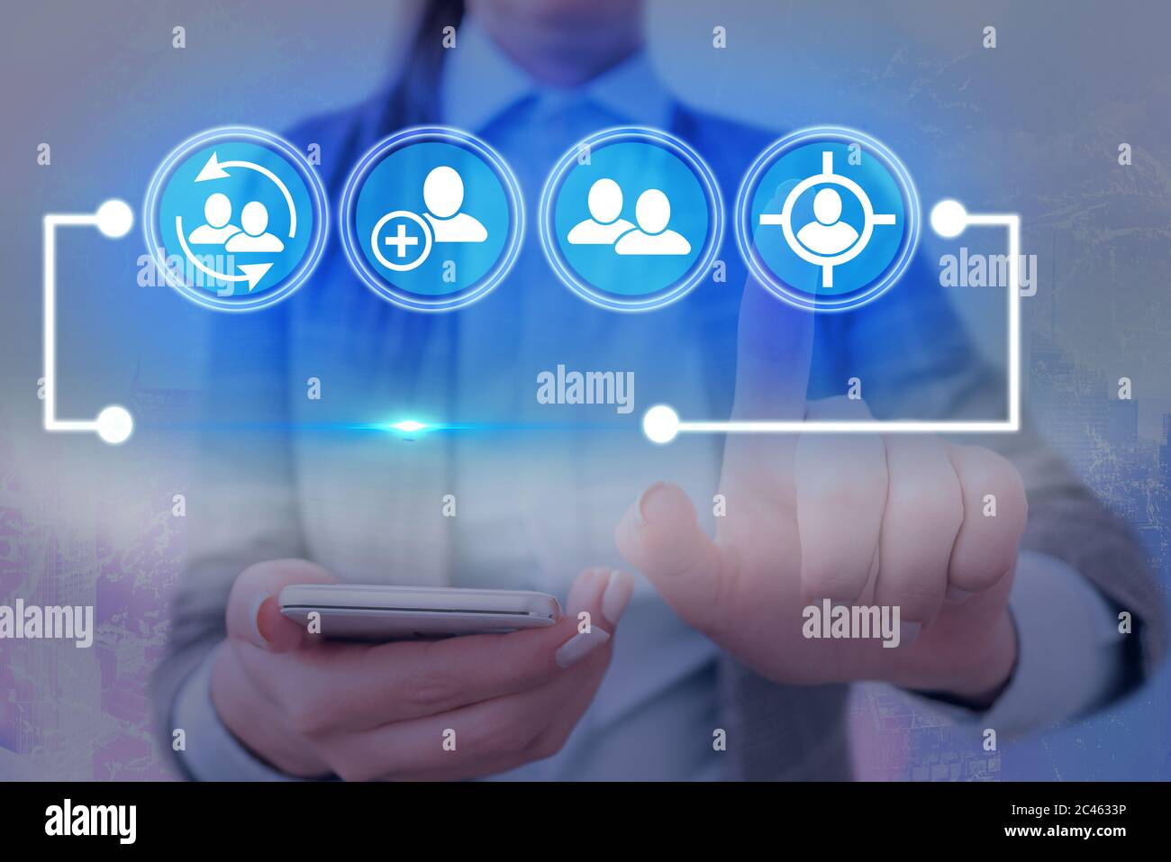 Information Digital Technology Network Connection Infographic Elements ...