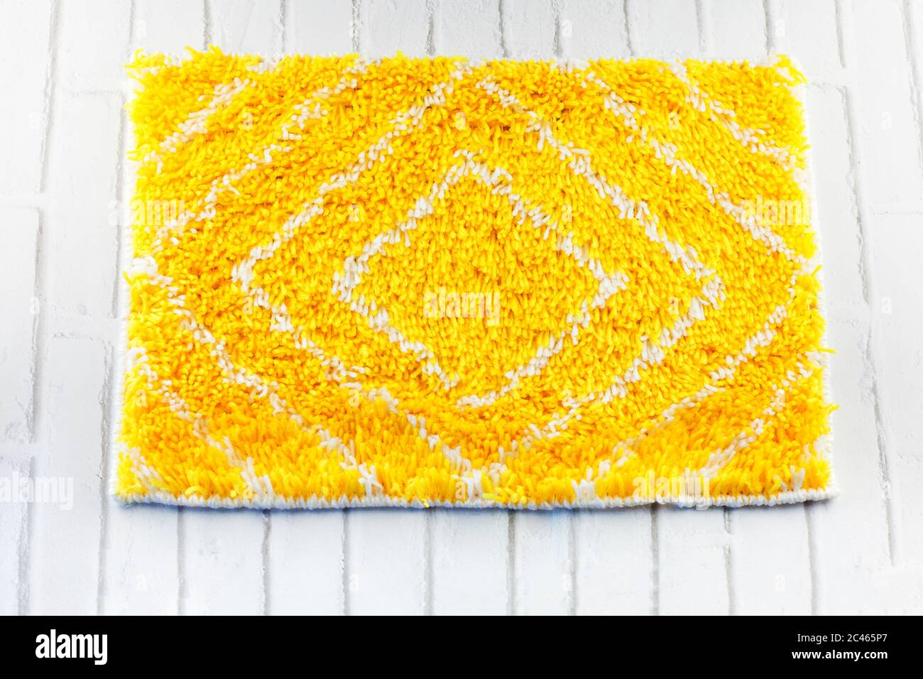 handmade wool mat Stock Photo Alamy